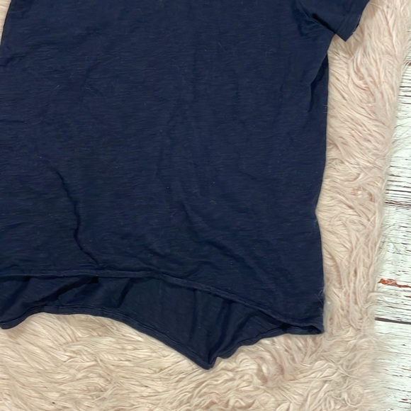 Wilt Navy Blue Crew NECK SHORT SLEEVE SHRUNKEN BOYFRIEND TEE - Picture 7 of 9